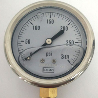 YTN-60半钢耐震压力表